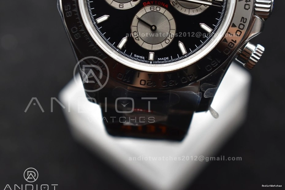 Classic Bracelet V 126509 Edition QF 1:1 Silver SH4131 on Daytona 794 Black SS Best Dial 0815